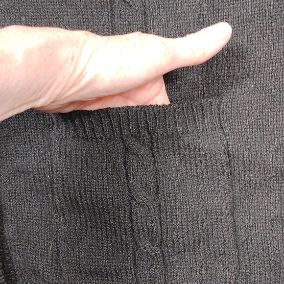 The Lodge Womens Cardigan Sweater 100% Wool Size Large - Picture 5 of 11